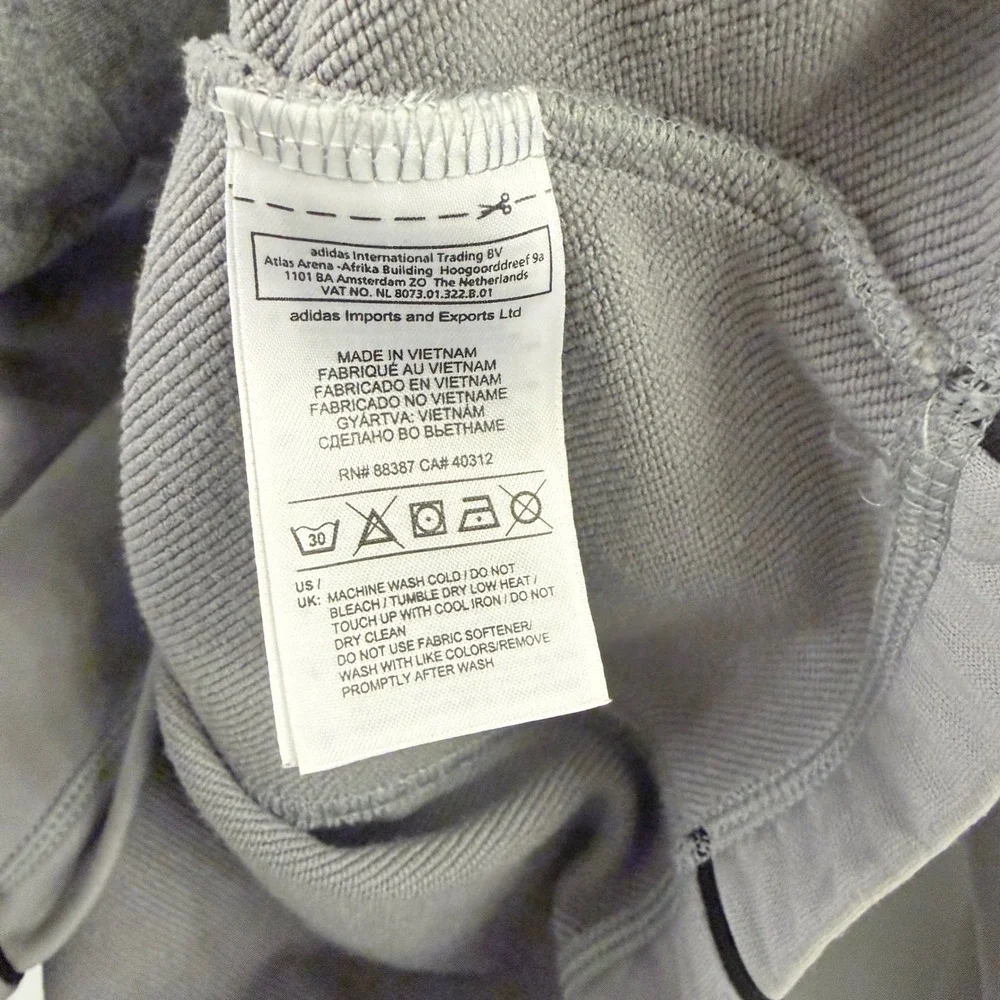 Adidas Golf Pullover 2XL Gray Quarter Zip Long Sleeve‎ Mens Activewear